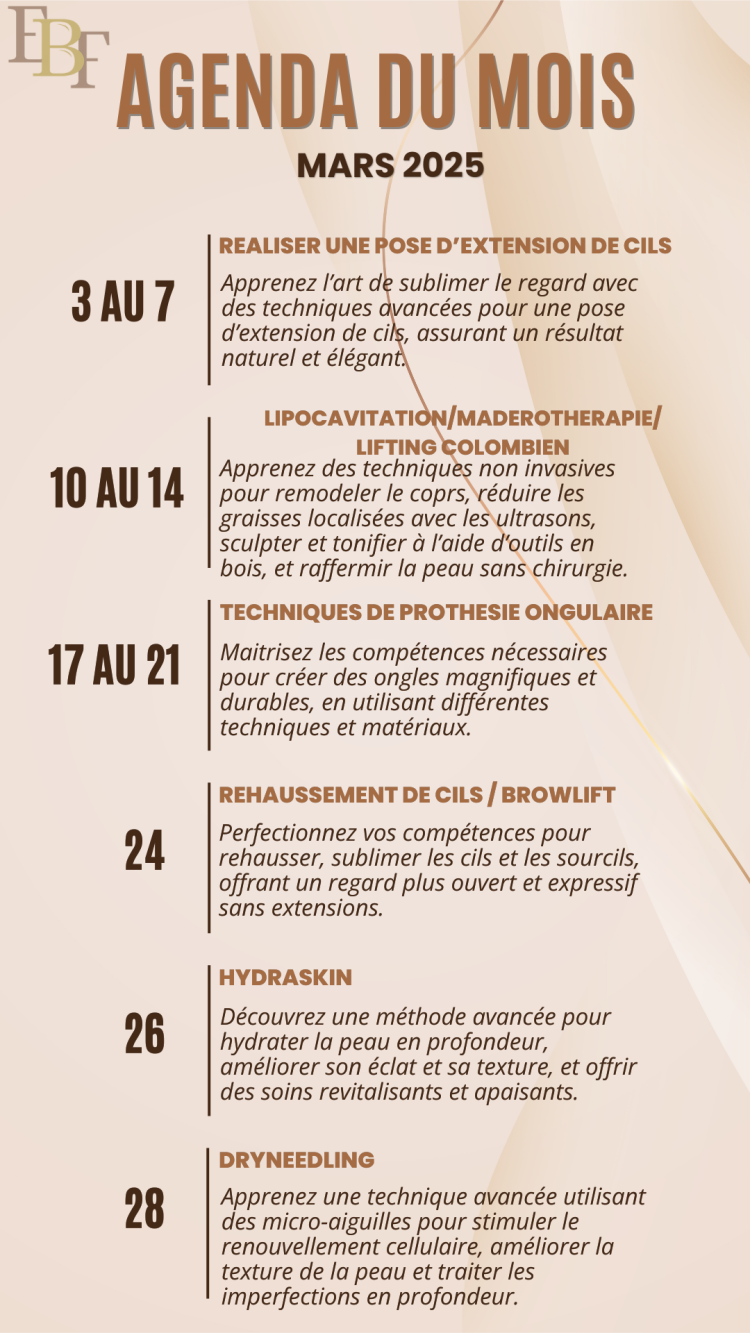 AGENDA MARS 2025